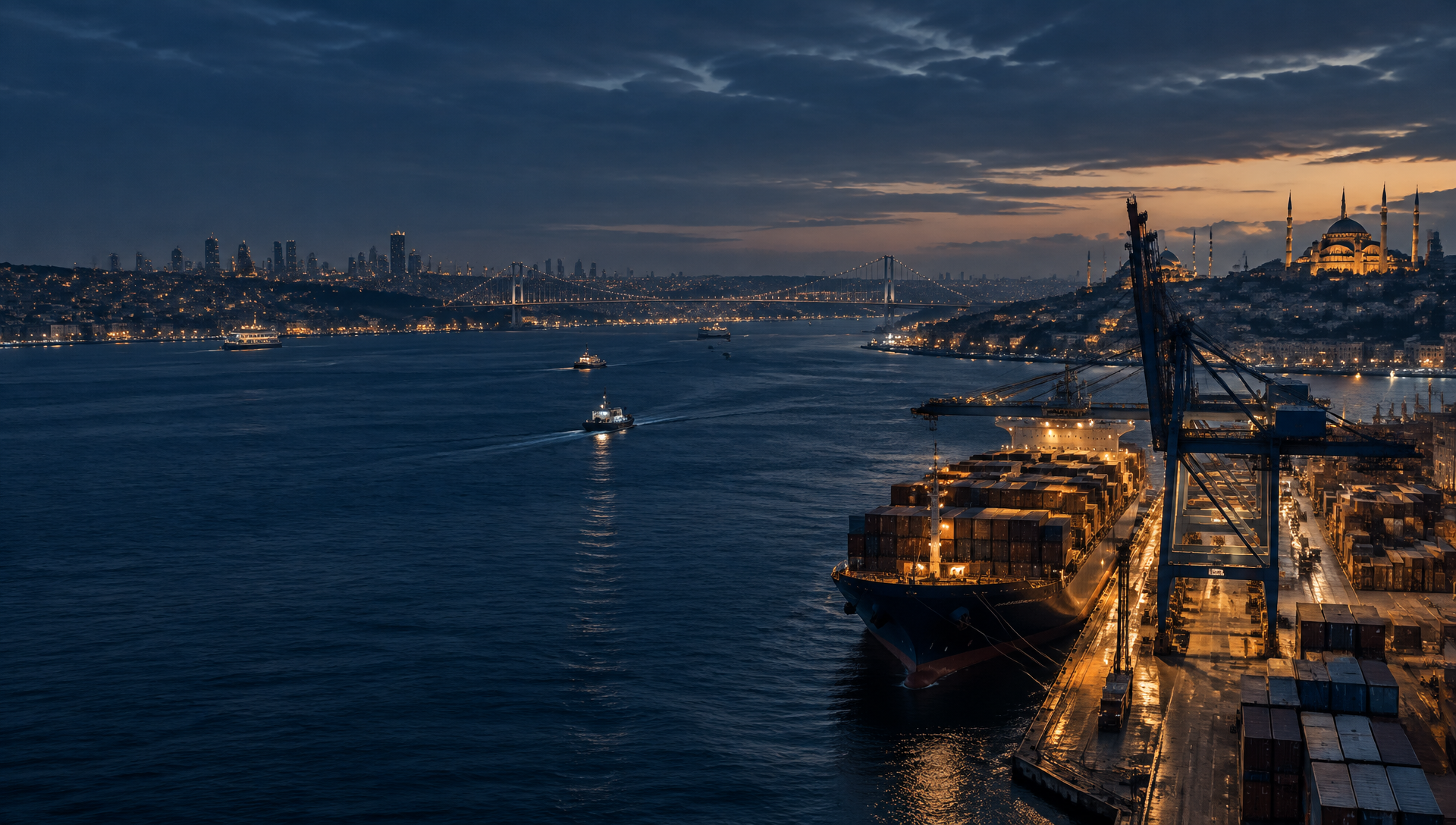 İstanbul, liman ve enerji altyapısı